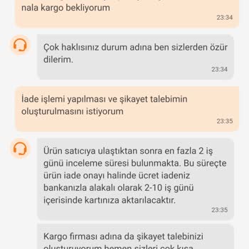 Trendyol'un Siparişi Teslim Etmemesi