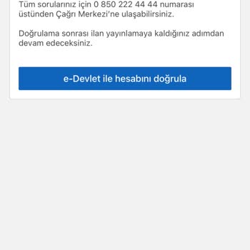Sahibinden.com E Devlet Şifresi İstiyor