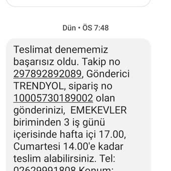 MNG Kargo Teslim Edilmeyen Kargo
