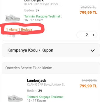 FLO Ayakkabı FLO Bir Alana Bir Bedava Kampanyası