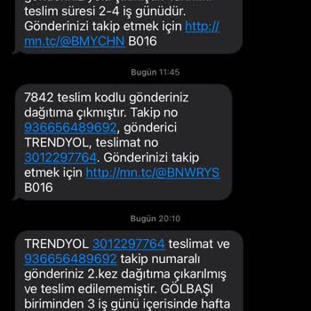 MNG Kargo Kargo Gelmedi Ve Dalga Geçer Gibi Mesaj Atıyorlar 2 Defa Geldik Diye