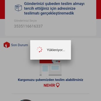 Aras Kargo Adresime Teslim Edilmemişi
