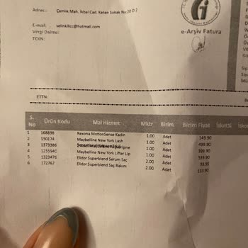 Watsons Eksik Ve Hatalı Sipariş