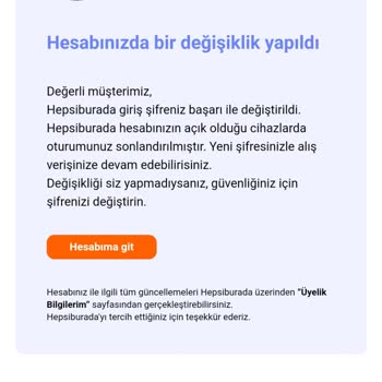 Hepsiburada.com Alışveriş Hesabı Ele Geçirildi