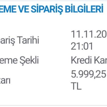 ebebek Onaylanan Siparişimin 4 Gün Sonra İptal Edilmesi