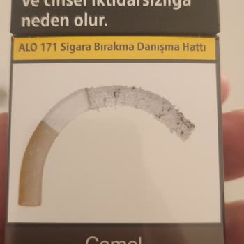 Camel Deep Blue Tekel Sigara Olmuş Sarma Tütün