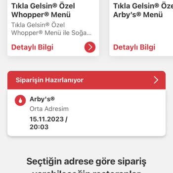 Tıkla Gelsin'den 10 Dakika'lik Uzaklıktaki Mesafeden 1 Saatte Geliyor