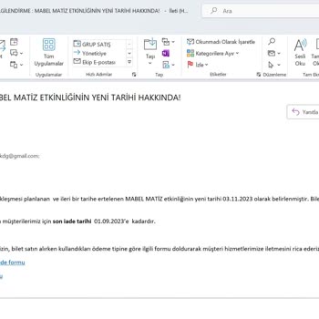 Biletix Ertelenen Etkinlik Bildirim Eksikliği
