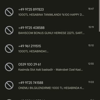 Sweet Bonanza SMS Geliyor Engelliyorum Başka Numaradan Geliyor!