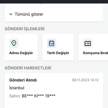 Trendyol Siparişimdeki Kargonun Tarafıma Ulaştırılmaması