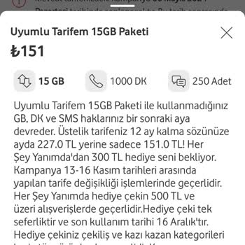 Vodafone 1 Kez De Bizi Mutlu Et
