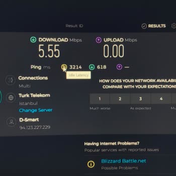 D-Smart İnternet Bağlantı Kalitesi