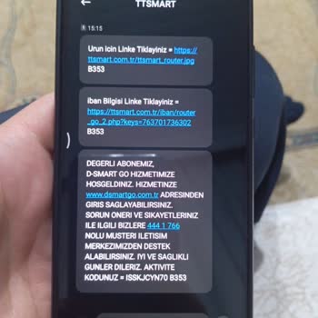 D-Smart-GO/08504841008 - TTNET Müşteri Hizmetleri Aldatmaca
