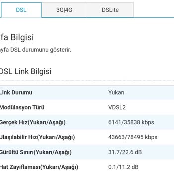 Superonline VDSL Hizmeti Hız Sınırlandırılması