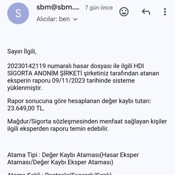 Hdi Sigorta Eksik Değer Kaybı Ödüyor