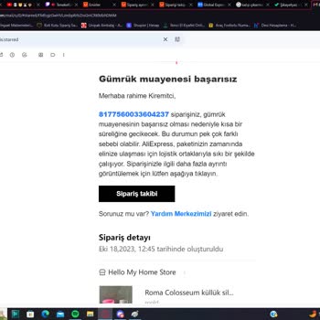 Aliexpress Kargo Süreci Ve Gümrük