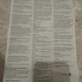 Atabay İlaç Firması Klamer Şurubun Yan Etkileri.