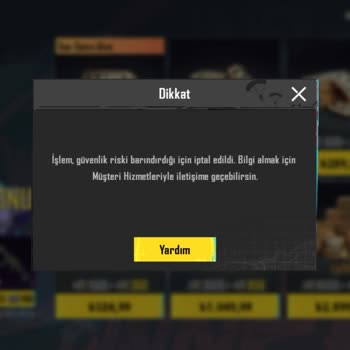 PUBG Mobile Uc Alamıyorum