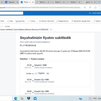 Kiwi.com Rezervasyon Hüsranı