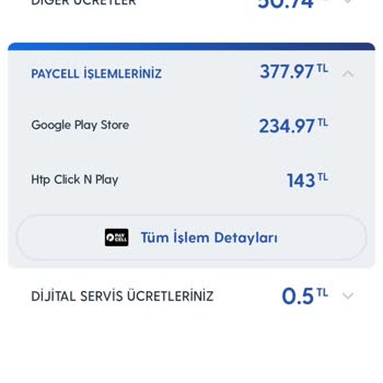Google Play Abonelik Ve Fatura Tutarı