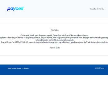 Paycell Şifre Yenileme Ve Değiştirme
