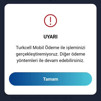Paycell Aktarabilir Limitimi Bağlı Olan Kartıma Aktarma Sorunu