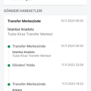 Trendyol Express Geciken Kargo Teslimatı