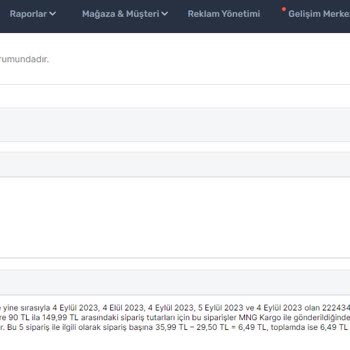 Trendyol Çözüm Ekibi Ve Muhasebe Birimi Çalışmıyor!
