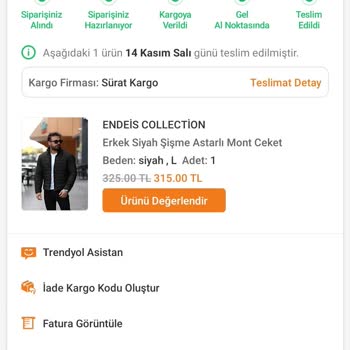 Trendyol-teslim Edilmediği Halde Teslim Edildi Görünüyor