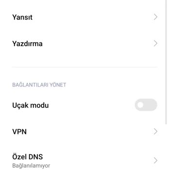 Vodafone Özel DNS Kullanımında İnternet Erişimi Sağlayamıyor.