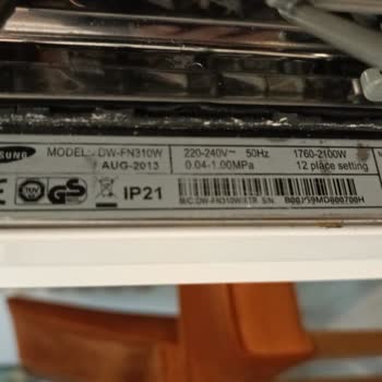 Samsung DW-FN310W Dishwasher Outrageous Gasket Pricing