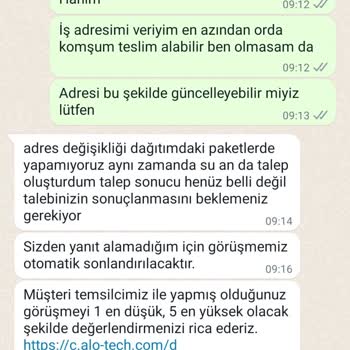 Hepsiburada Kargonun Teslim Edilememesi, Teslim Alacak. Bir Şube Olmaması