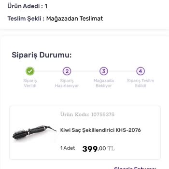 Gratis Online Siparişlerinin Gönderilmemesi