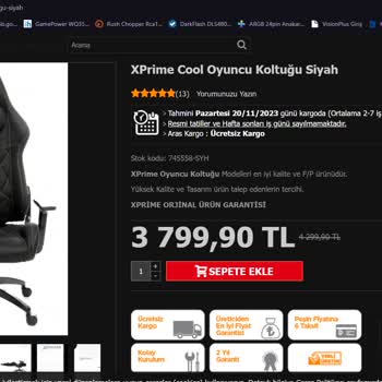 Ofisel - Xprime Ürünü Kargoya Vermiyorlar