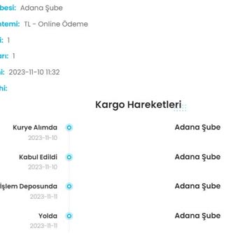 İade Kargomu Zamanında Teslim Edemeyen Kargoist