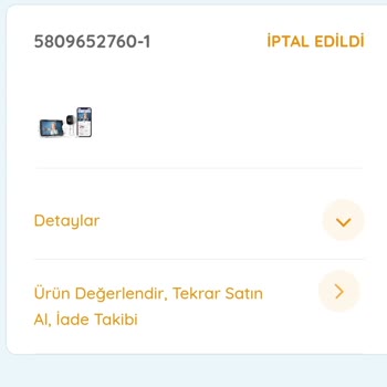 ebebek Siparişin Sebepsiz İptal Edilmesi
