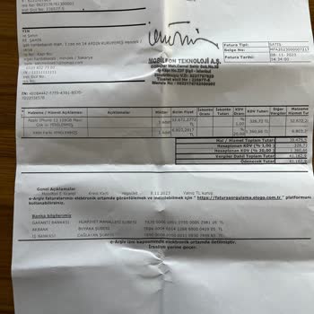 Mobilfon Yalan Beyanlı Ürün Gönderiyor.