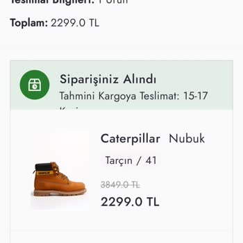 Boyner Bot Siparişim Gelmedi