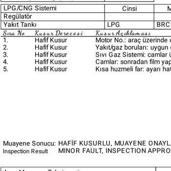 TÜVTÜRK Araç Muayenesi İstanbul Yolu Ankara