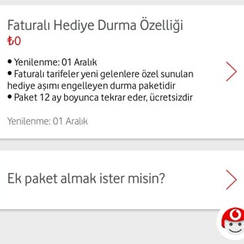 Vodafone Durduk Yere 65 TL Aşım Ücreti Yansıttı
