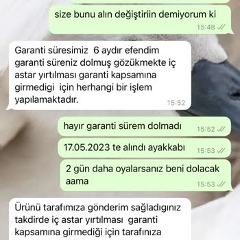 North Wild Asla Ürünlerinin Arkasında Durmayan Firma