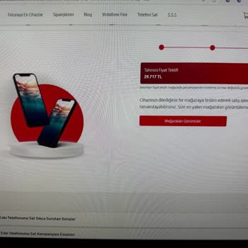 Vodafone Telefonunu Sat Kampanyası Hakkında Şikayet