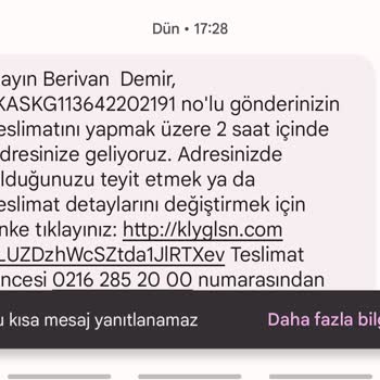 Kolay Gelsin Kargo Firmasının Saçmalıkları