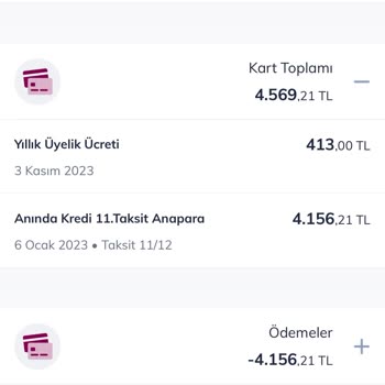 QNB Yıllık Üyelik Ücreti