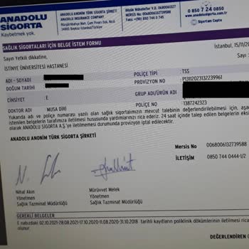Anadolu Sigorta Özel Sağlık Sigortasında Ameliyat Onayı Vermemek İçin Uğraştırması
