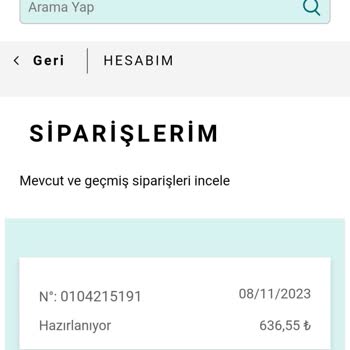 Watsons Ürün Teslim Edilmemesi