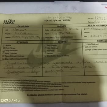 Nike Kalitesine Yakışmadı Firma Ürününe Sahip Çıkmıyor