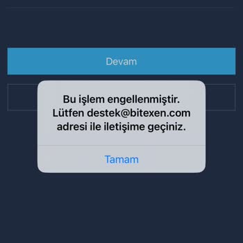 Bitexen Para Çekememe Sorunu