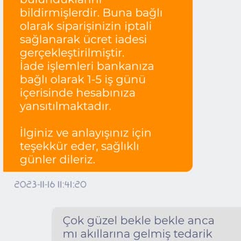 Vidyodan.com Ürün Tedarik Sorunu Ve İptal Süreci Hayal Kırıklığı