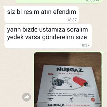 Nurgaz Yedek Parçalarını Gönderilmedi